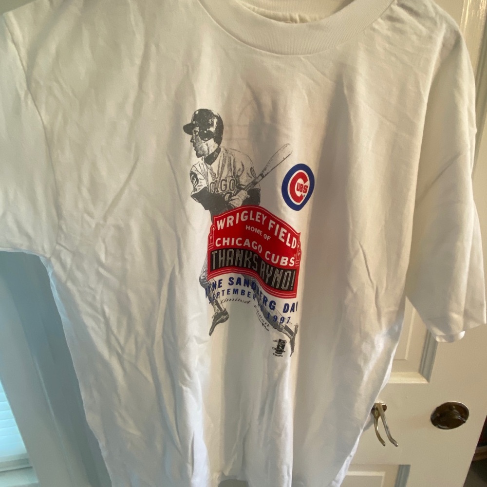 Chicago Cubs Wrigley Field Ryne Sandberg T-Shirt